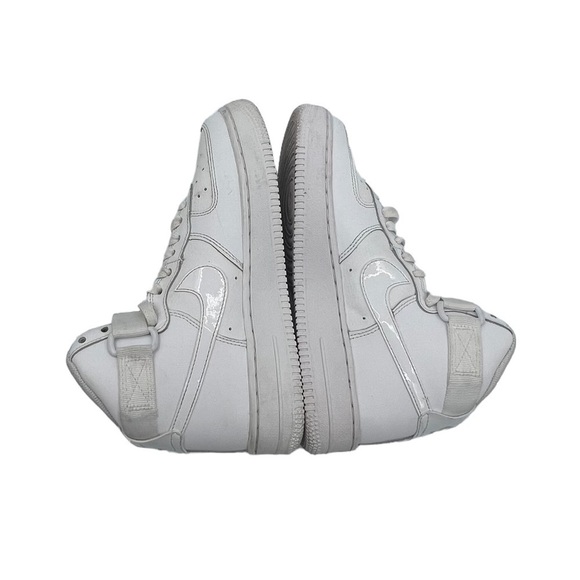 Nike White Air Force 1 LE High Top Sneakers Size 5 Youth - Picture 5 of 8